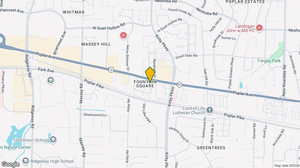 1869 Poplar Woods Cir E Map and Location Details
