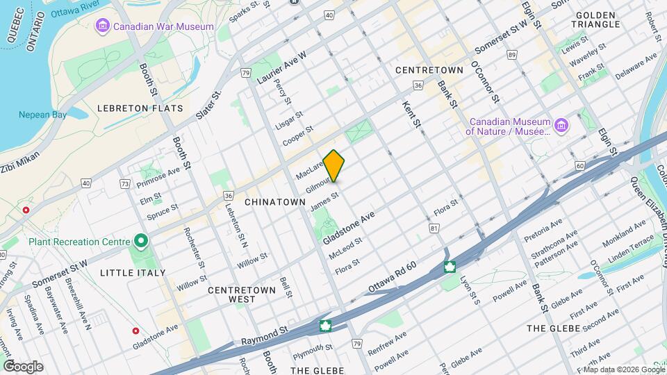 146 Percy St Map and Location Details