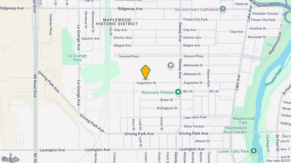 454 Augustine St Map and Location Details