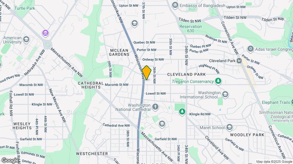3315 Wisconsin Ave NW Map and Location Details