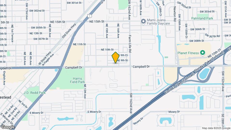 1571 NE 8th St, Unit # 4 Map and Location Details
