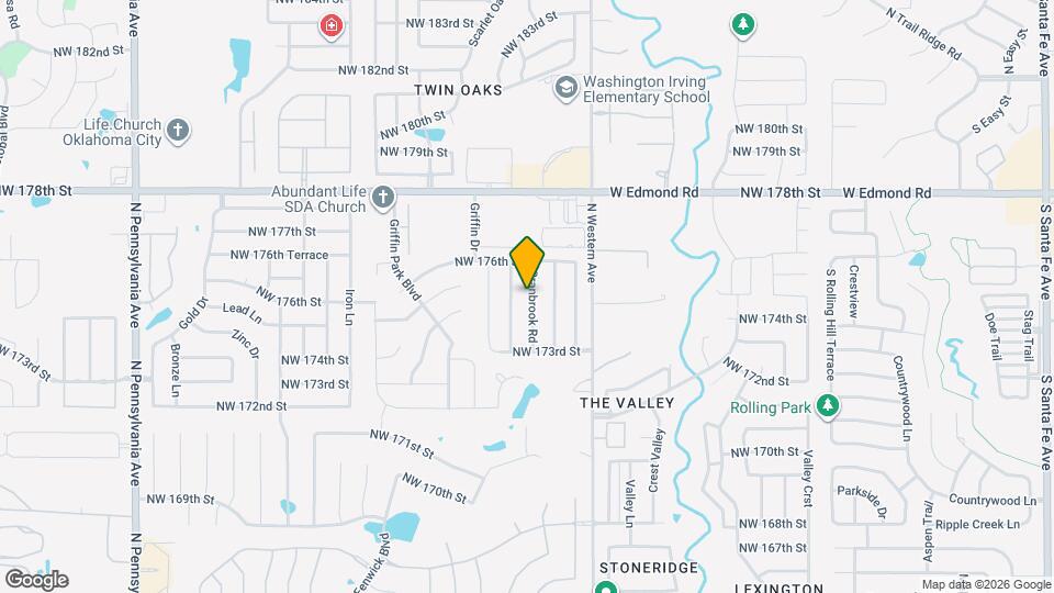 17521 Cranbrook Rd Map and Location Details