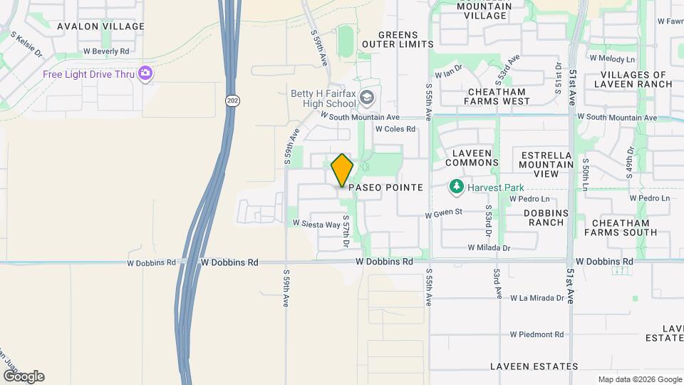 8811 S 57th Ln Mapa y Detalles de la Ubicación