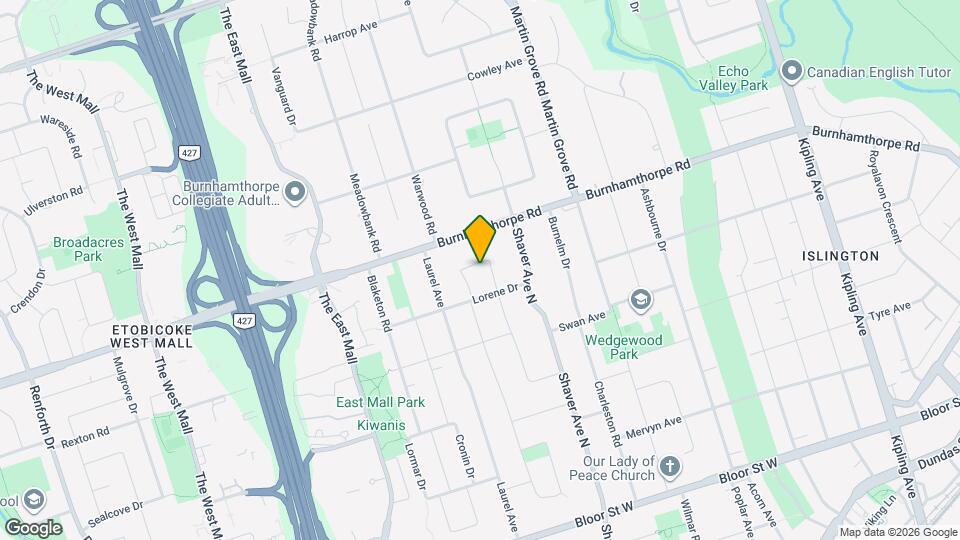 15 Hamlyn Crescent Map and Location Details