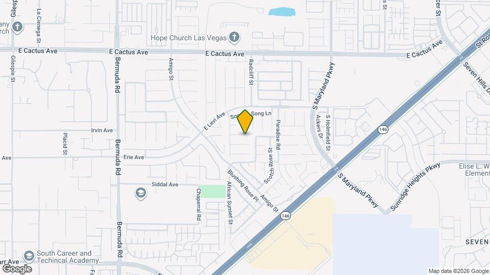 871 Beartooth Falls Ct Map and Location Details