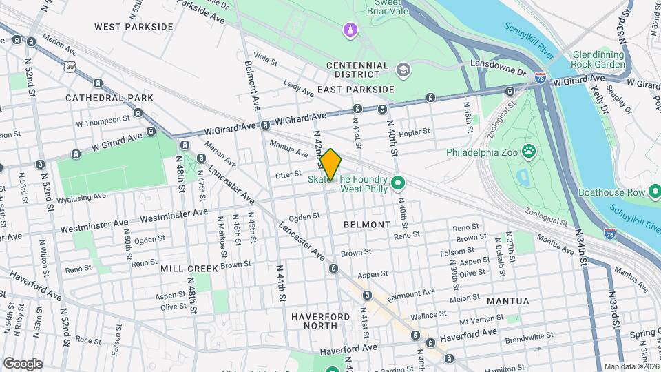 4161 Westminster Ave Map and Location Details