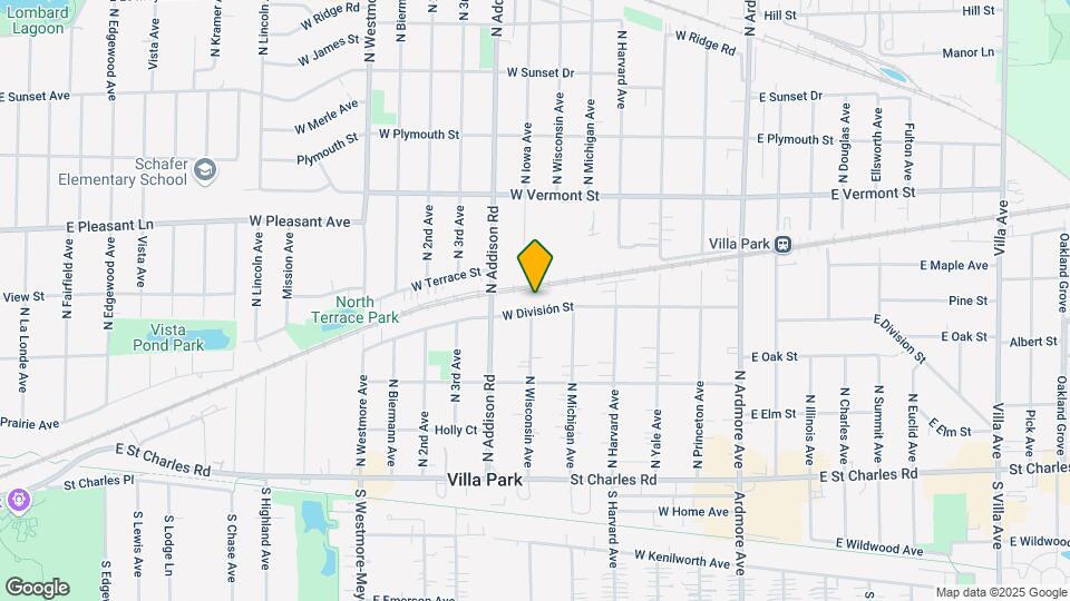 312 W Division St Mapa y Detalles de la Ubicación