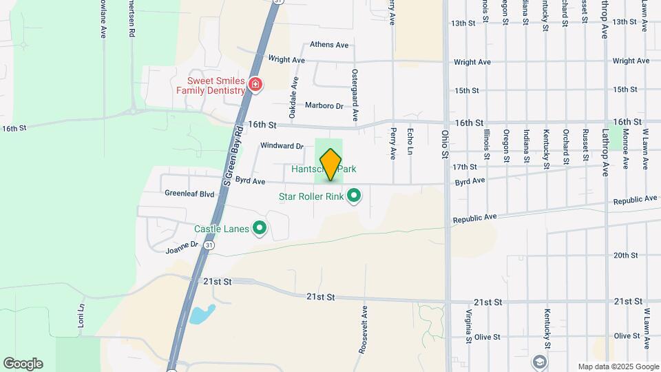 5317 Byrd Ave Map and Location Details