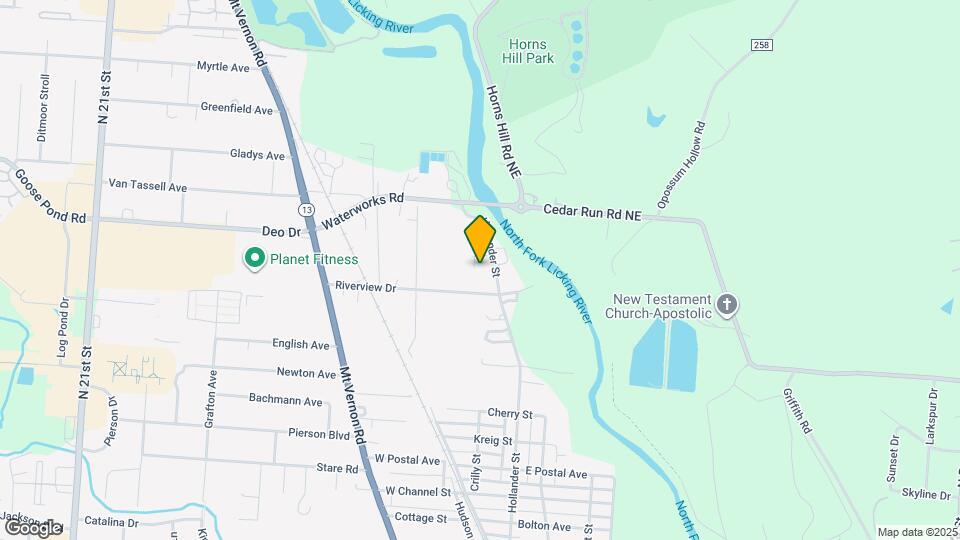 1113 Hollander St Map and Location Details