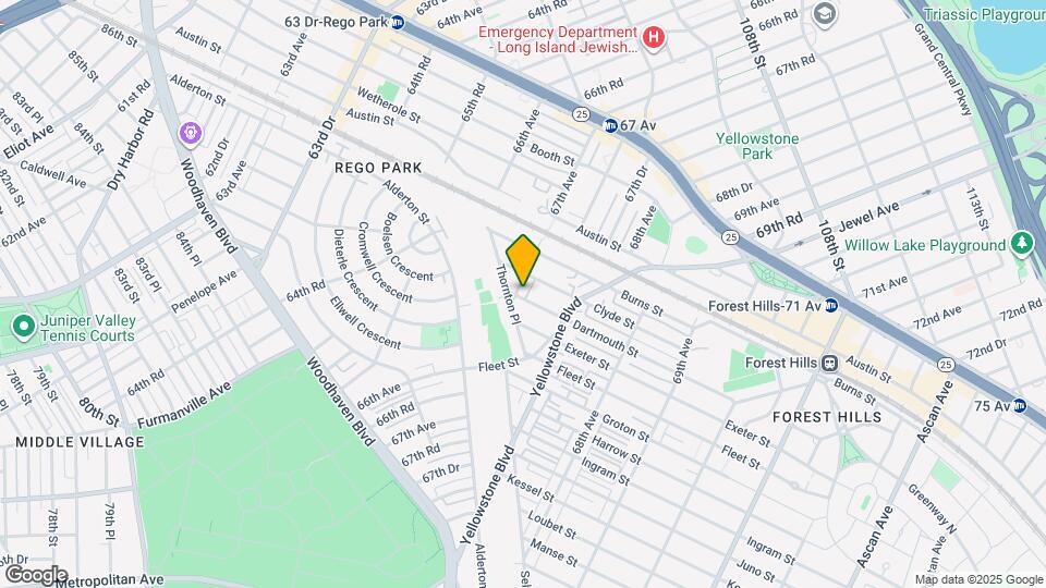 95-12-95-67 67th Ave Map and Location Details