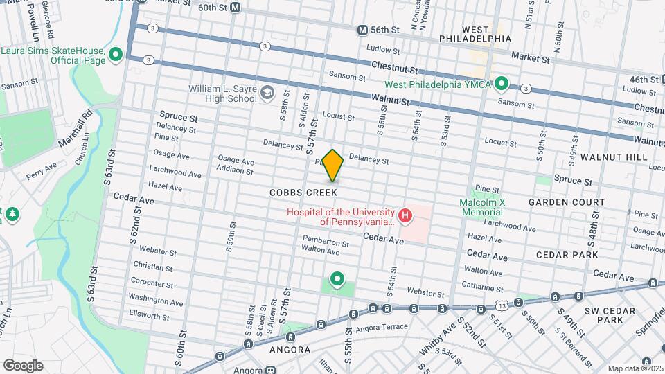 434 S 56th St Map and Location Details