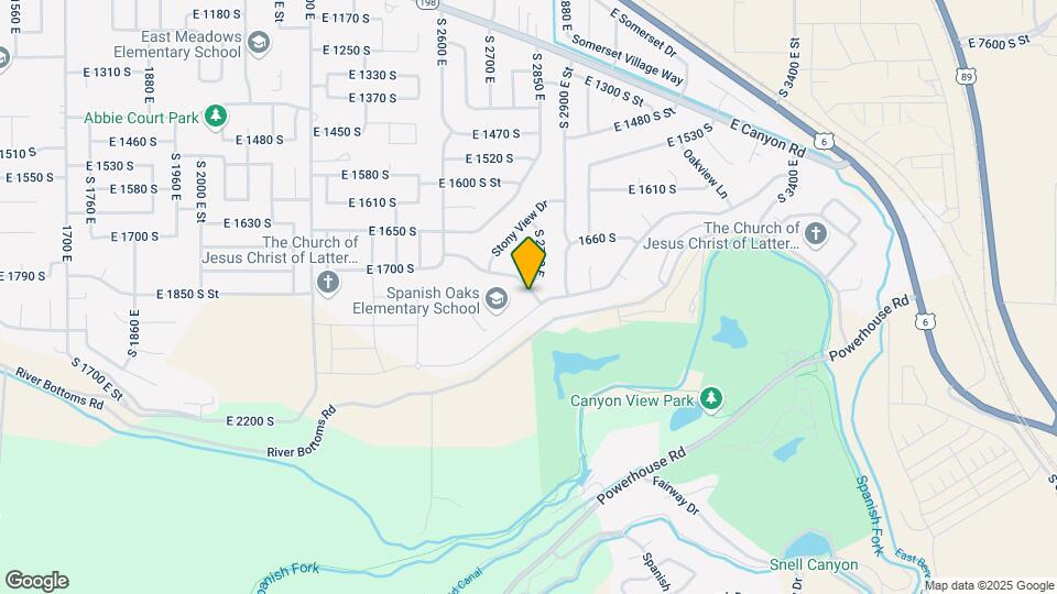 2764 Stony Hill Way Map and Location Details