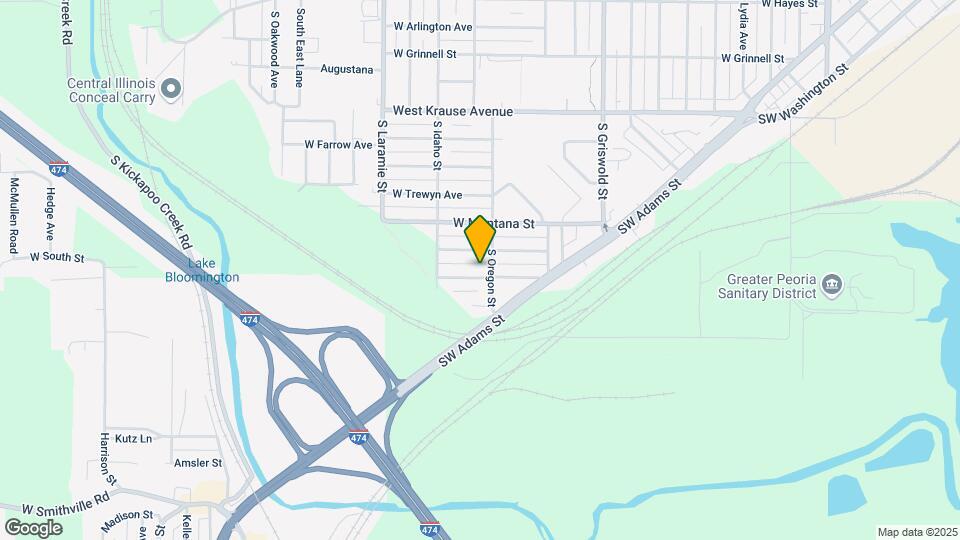 2807 W Nevada St Mapa y Detalles de la Ubicación
