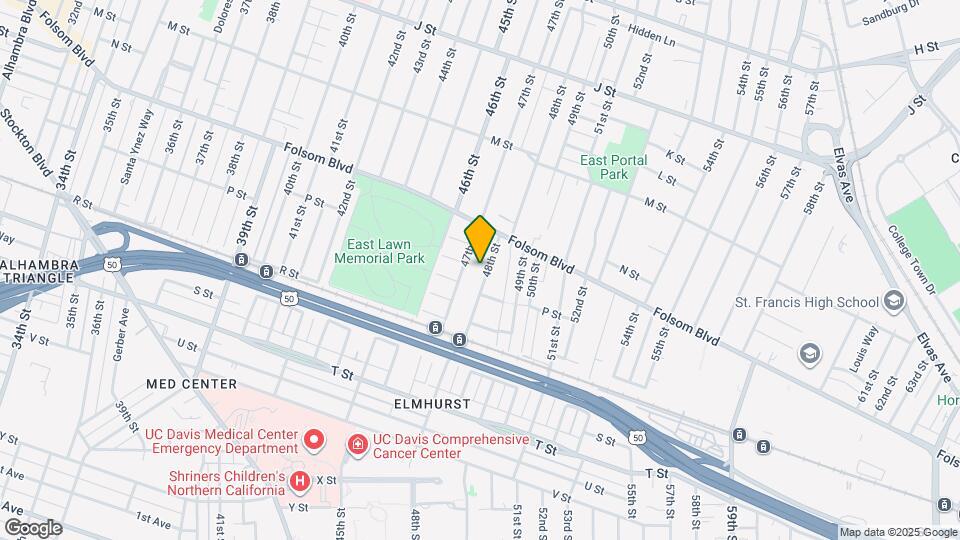 1544 48th St Map and Location Details