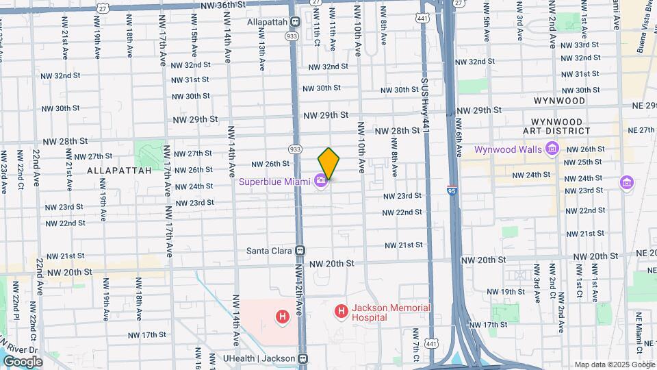 2350 NW 11th Ave Map and Location Details