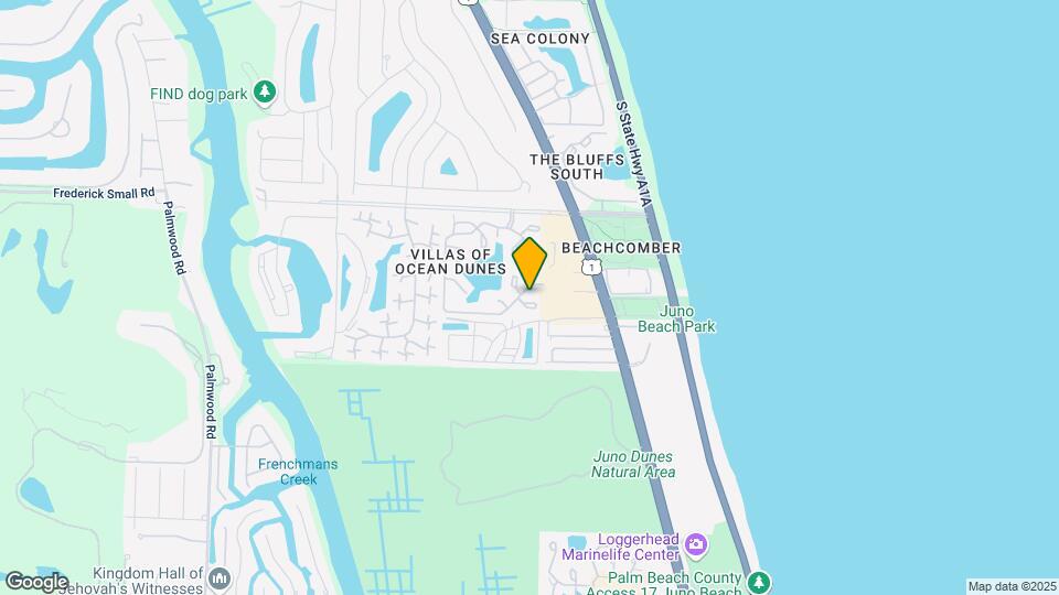 726 Ocean Dunes Cir Map and Location Details