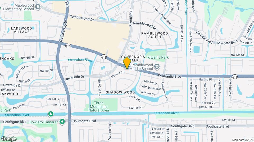 8859 NW 3rd Ct Map and Location Details