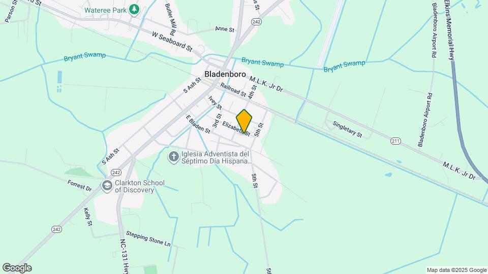 409 Elizabeth Street Map and Location Details