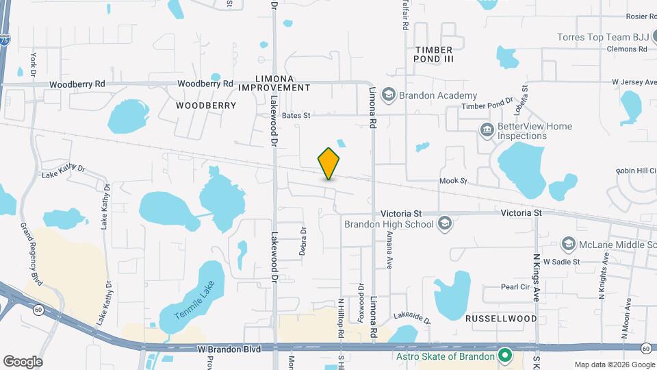 1516 Blue Magnolia Rd Mapa y Detalles de la Ubicación