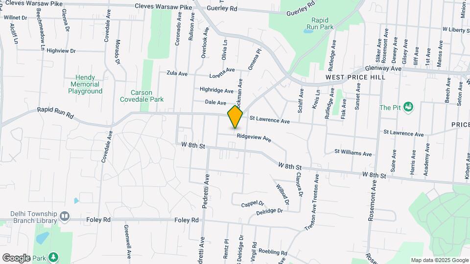 4422 Ridgeview Ave Map and Location Details