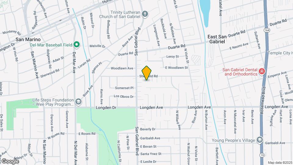 8240 Sheffield Rd Map and Location Details