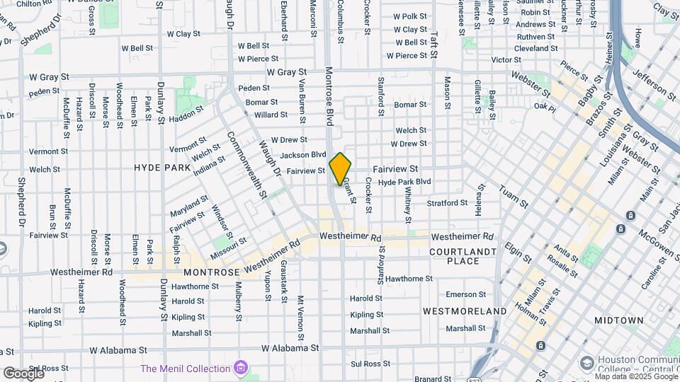 2507 Montrose Blvd Map and Location Details