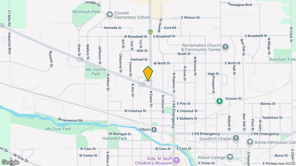807 N Eaton St Map and Location Details
