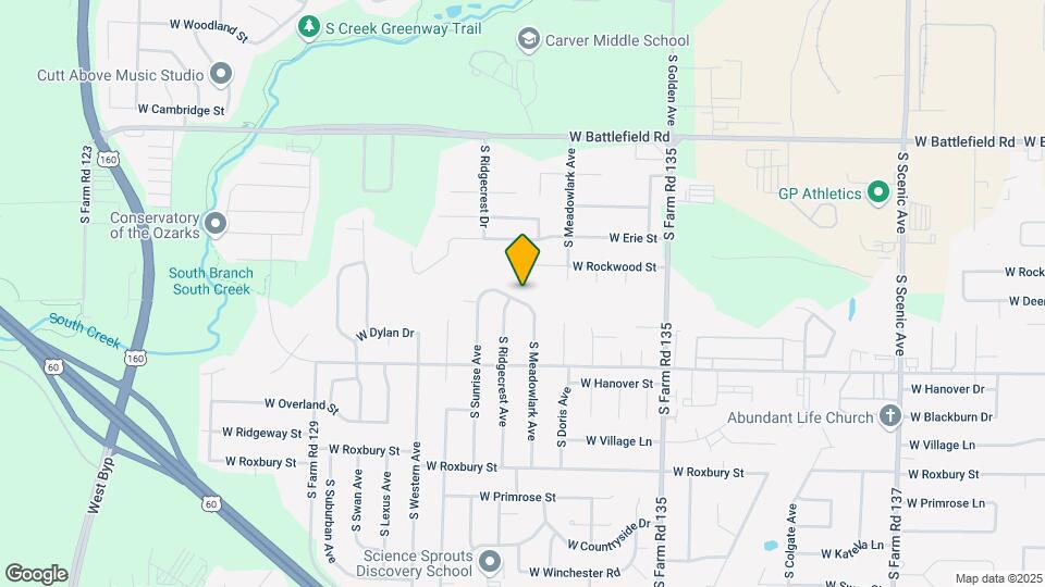 3349 W Deerfield St Map and Location Details