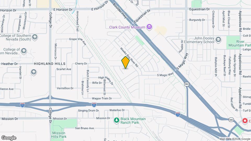 627 Blue Snow River Ct Map and Location Details