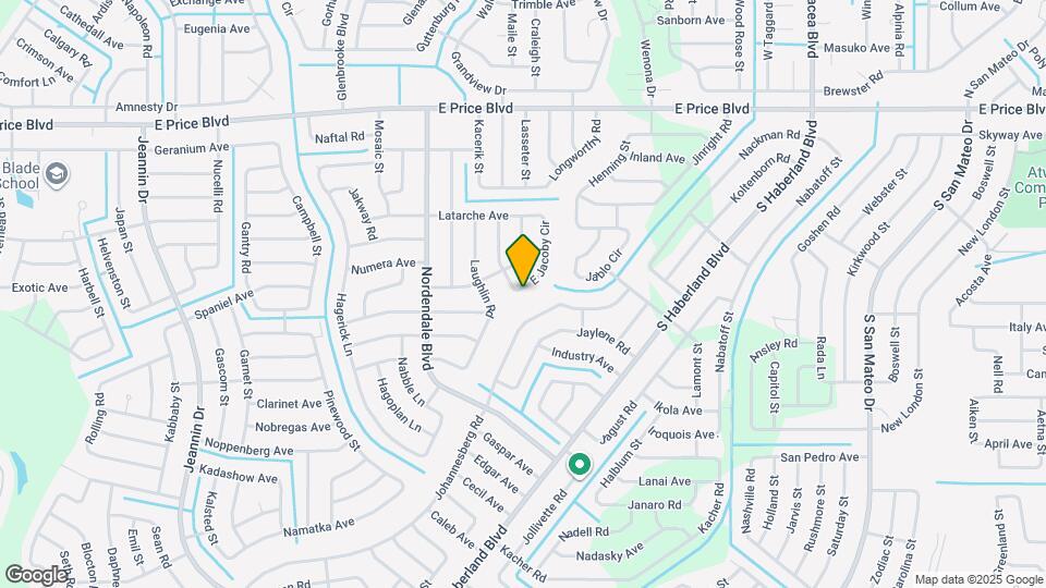 2445 W Jacoby Cir Mapa y Detalles de la Ubicación