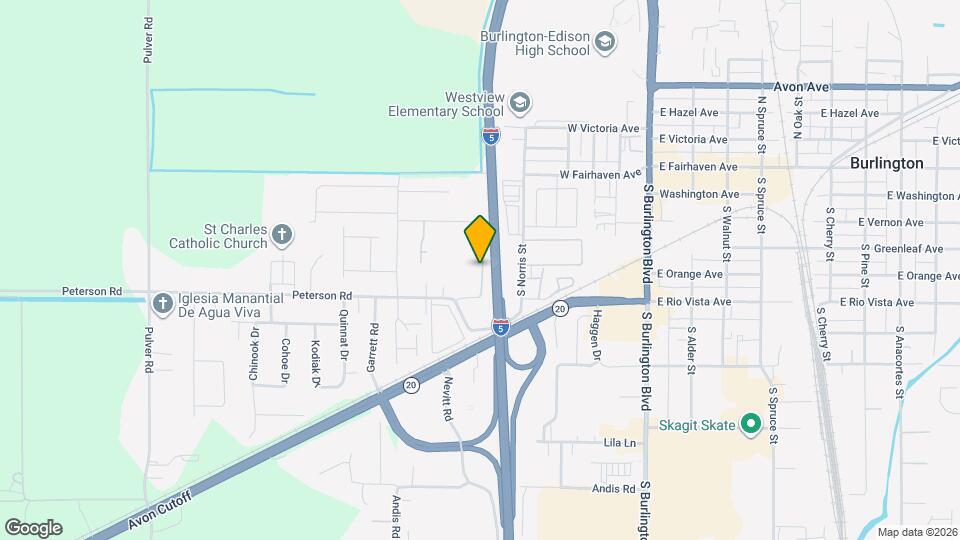 Skagit Flats – Burlington’s New Apartment Community with Private Clubhouse! Mapa y Detalles de la Ubicación