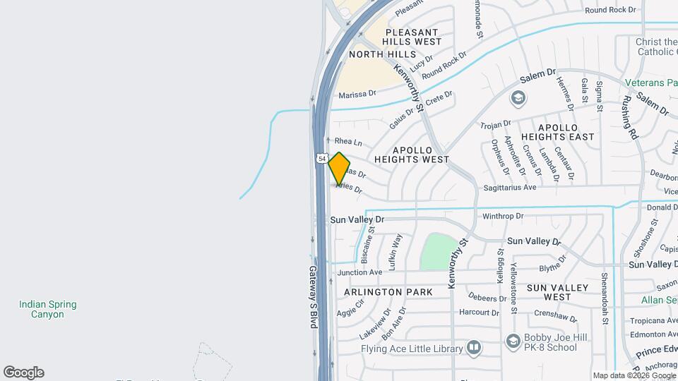 4504 Aries Dr Map and Location Details