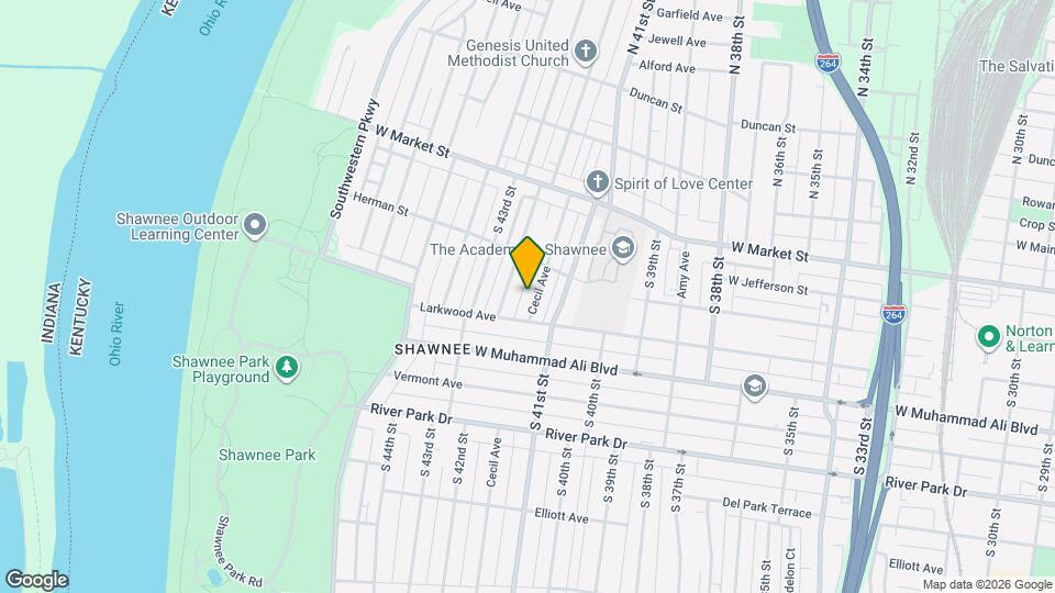 322 Cecil Ave Mapa y Detalles de la Ubicación