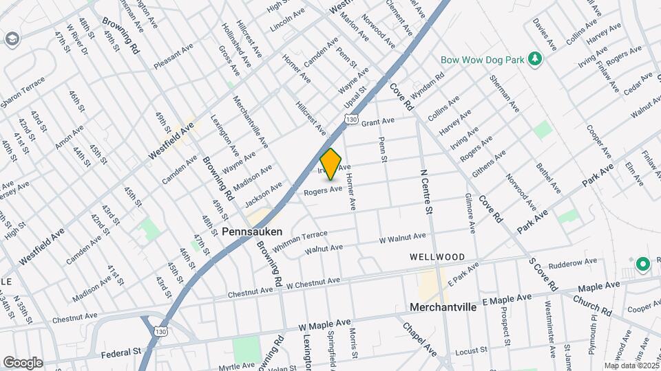 5753 Rogers Ave Map and Location Details