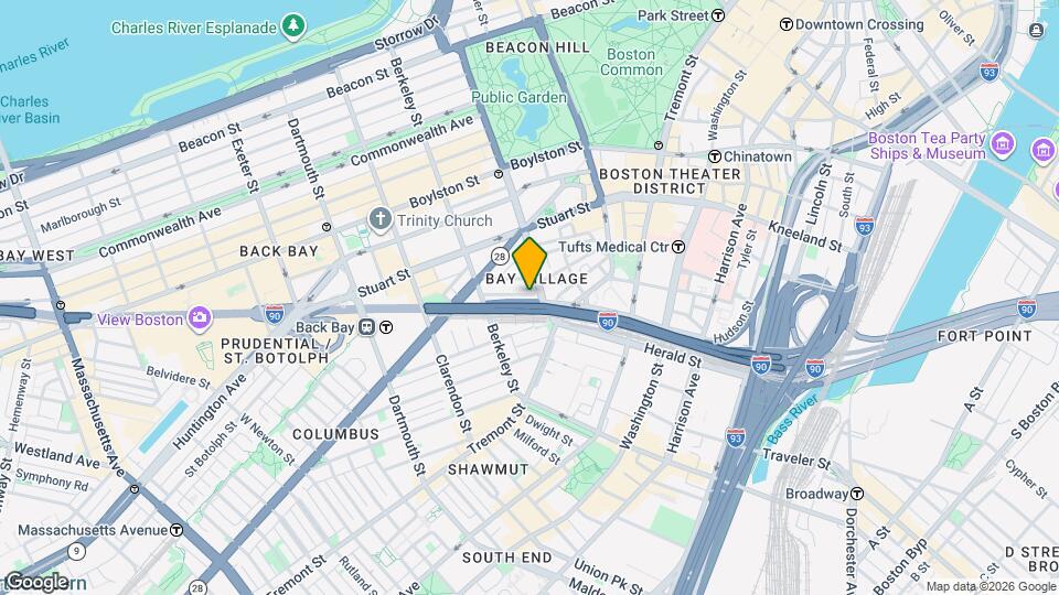 4 Cortes St Map and Location Details