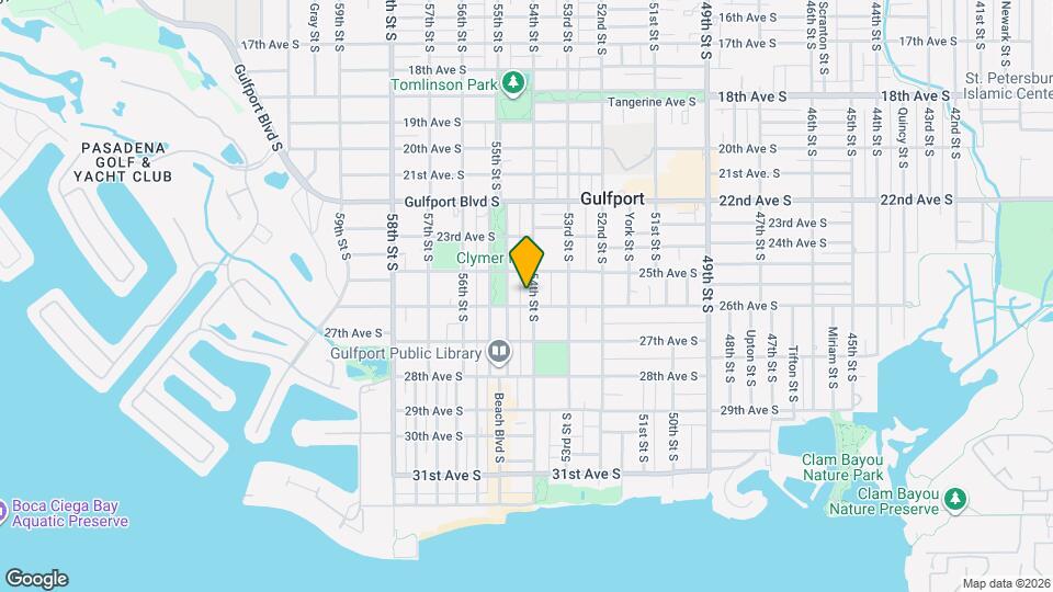2523 54th St S Map and Location Details