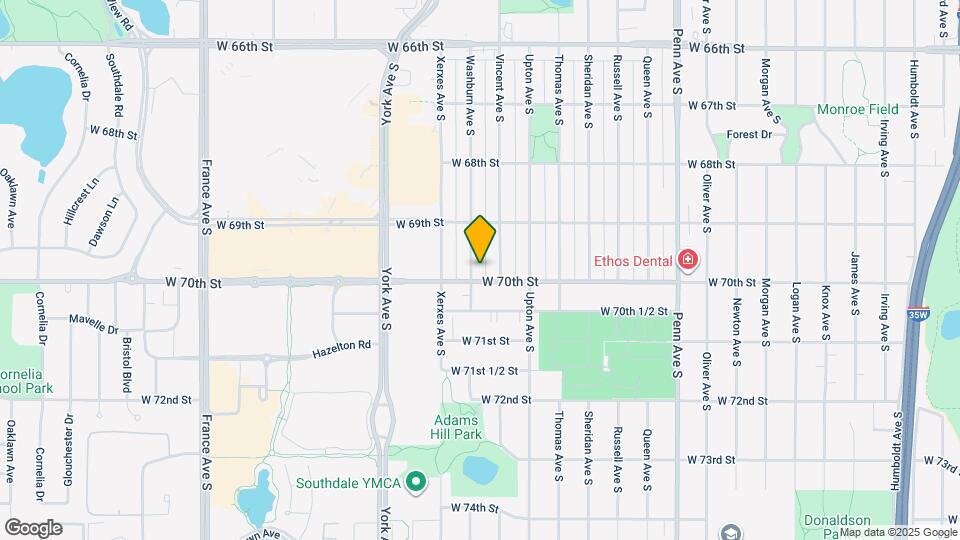 6939 Washburn Ave S Map and Location Details
