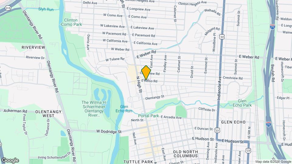 29 E Kelso Rd Map and Location Details