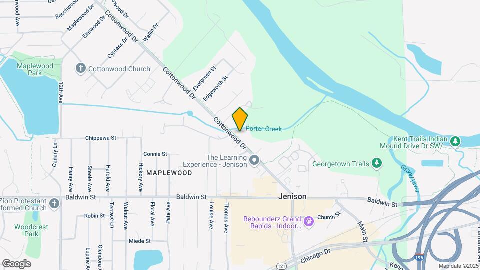 7866 Cottonwood Dr Map and Location Details