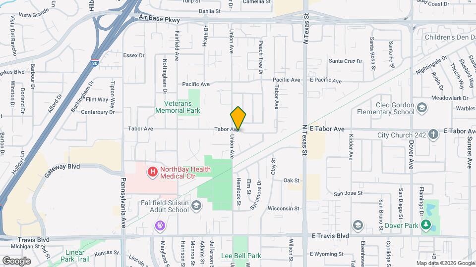 531 Tabor Ave Map and Location Details