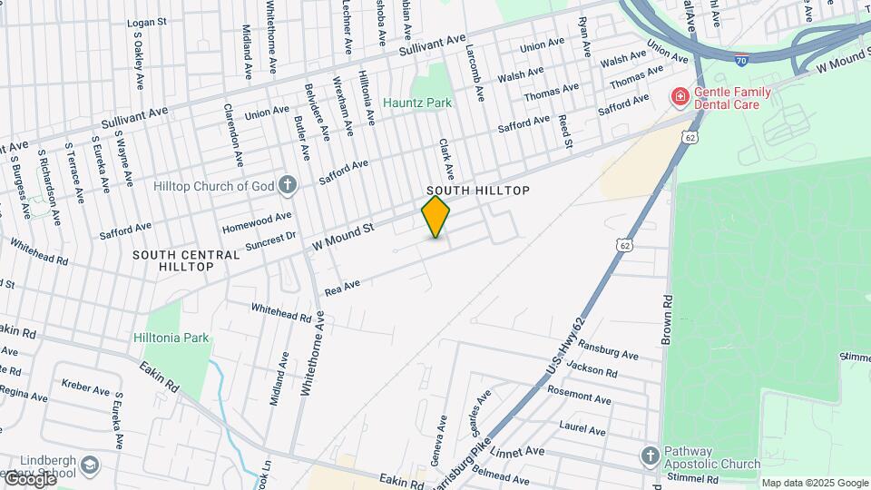 1927 Vaughn St Map and Location Details