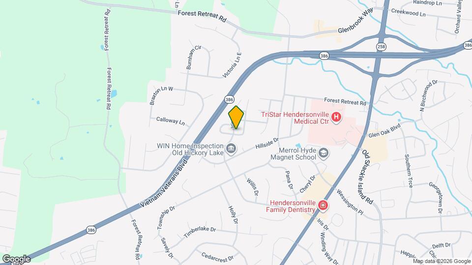 117 Homestead Pl Map and Location Details