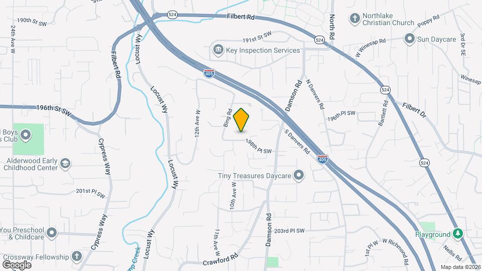 923 198th Pl SW Map and Location Details