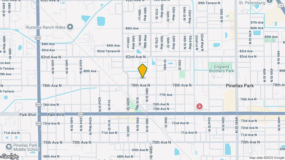5842 79th Ave Map and Location Details