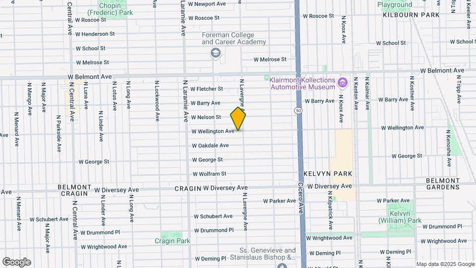 5009 W Wellington Ave, Unit 1 Mapa y Detalles de la Ubicación