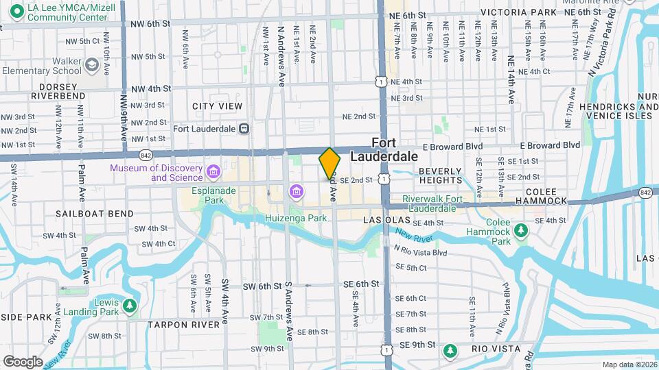 255 SE 3rd Ave Map and Location Details