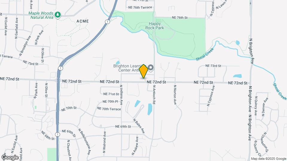 3612 NE 72nd St Map and Location Details