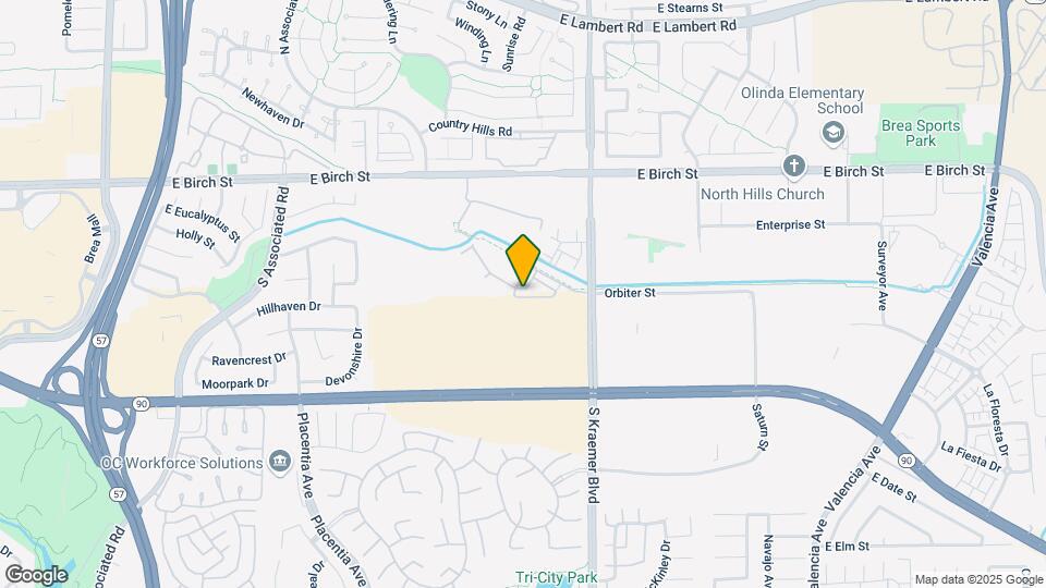 2514 Sanabria Ln Map and Location Details