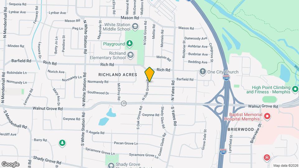 5504 Normandy Rd Map and Location Details