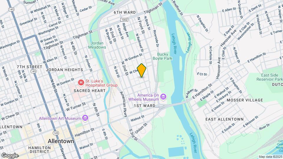 216 Ridge Ave-Unit -2 Map and Location Details